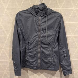 Title Nine Women's Full Zip Packable Windbreaker Jacket Gray Size XSmall Coat